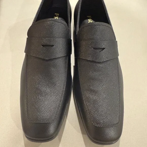 Prada Saffiano Leather Penny Loafer (Men), BRAND NEW! Prada Men main image 2